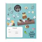 Тетрадь 12 листов клетка, СМЕШНЫЕ СОБАЧКИ, арт. ТШК12-СМС, производитель ФАРМ, ISBN 460-2-72312-988-2, № 1