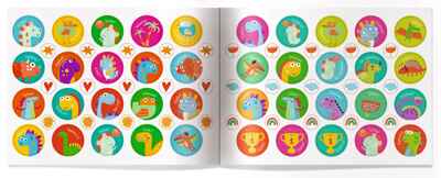 IQ игры с наклейками. Загадочные динозавры 4-7 лет, производитель Айрис-пресс , ISBN 978-5-81128-523-5№ 4
