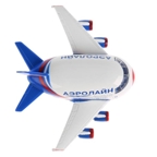 Технопарк Самолет металлический инерционный свет+звук, арт. CT10-080-2, производитель Симбат, ISBN 461-0-00743-567-3, № 6