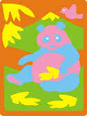 Мозаика мягкая &quot;Панда&quot;, производитель Тедико, ISBN 460-0-00145-354-4, № 1