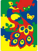 Мозаика &quot;Павлин&quot;, производитель Тедико, ISBN 460-0-00145-358-2, № 1