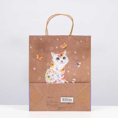 Пакет подарочный Кошечка, арт. 9160856, производитель Sima-land (Сима-Ленд), ISBN 690-0-09160-856-4№ 2