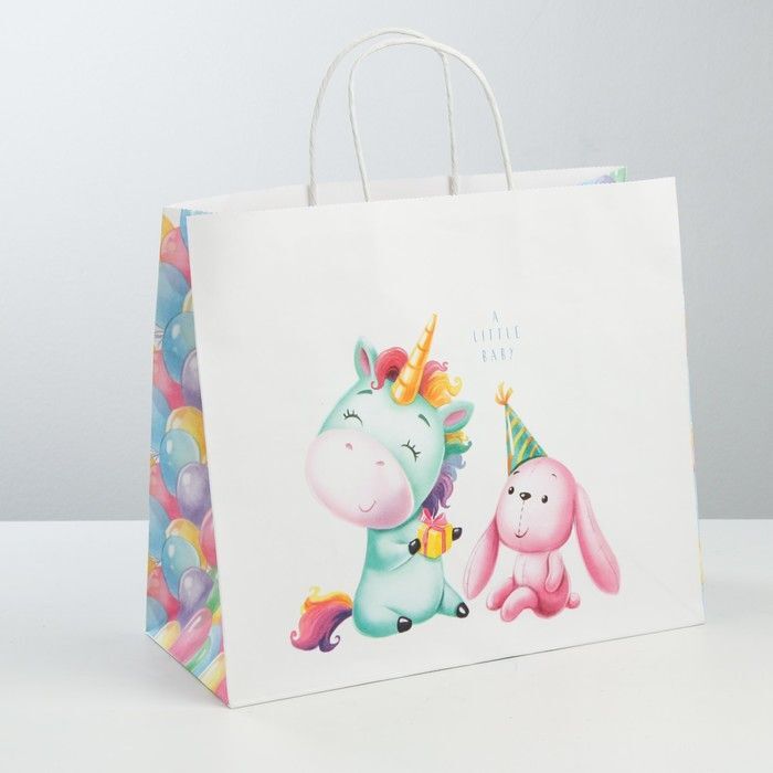 Пакет подарочный крафт Малыши, арт. 3823508, производитель Sima-land (Сима-Ленд), ISBN 290-0-03823-508-6, № 1