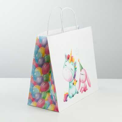 Пакет подарочный крафт Малыши, арт. 3823508, производитель Sima-land (Сима-Ленд), ISBN 290-0-03823-508-6№ 3