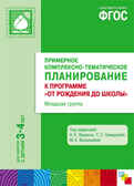 ФГОС Примерное комплексно-тематическое планирование.к программе &quot;От рождения до школы&quot;. (3-4 года). Младшая группа, производитель МОЗАИКА-СИНТЕЗ , ISBN 978-5-43150-633-8, № 1