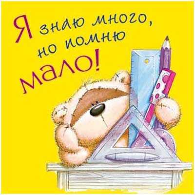 Магнит Я знаю много, но помню мало!, производитель Paper Island (Пайпэр Айленд), ISBN 46011356-0-28392-719-1№ 1