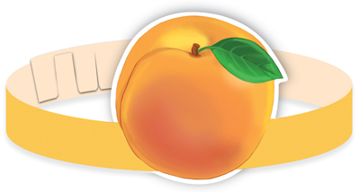 МА-12405 Маска-ободок. Абрикос, производитель Сфера ТЦ , ISBN 460-7-81185-132-4, № 1