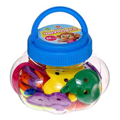 IQ-ZABIAKA Шнуровка Весёлые фигурки в банке, арт. 3894980, производитель IQ-ZABIAKA, ISBN 290-0-03894-980-8№ 5