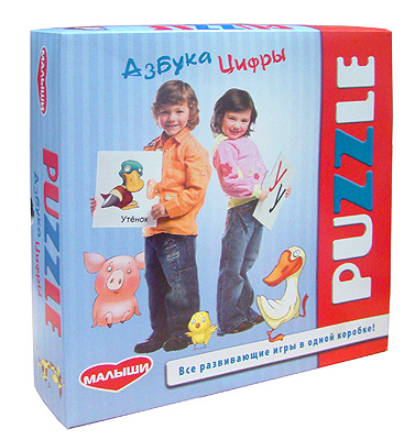 Развивающая игра &quot;Азбука. Цифры&quot;, производитель Dream Makers (Дрим Мейкерс), ISBN 460-7-17079-077-7, № 1