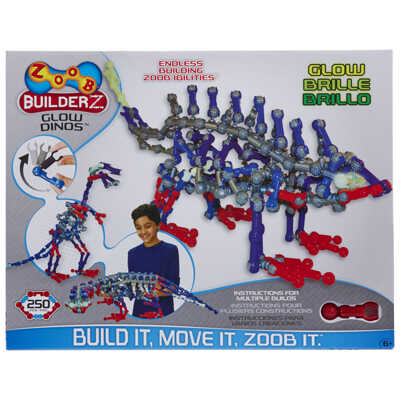 Конструктор ZOOB  Builder-Z GLOW Dinos, арт. 0Z14004TL, производитель ZOOB (Зуб), ISBN 63-5-69414-004-8№ 3