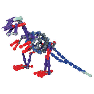 Конструктор ZOOB  Builder-Z GLOW Dinos, арт. 0Z14004TL, производитель ZOOB (Зуб), ISBN 63-5-69414-004-8№ 5