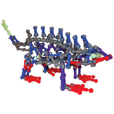 Конструктор ZOOB  Builder-Z GLOW Dinos, арт. 0Z14004TL, производитель ZOOB (Зуб), ISBN 63-5-69414-004-8№ 7