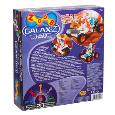 Конструктор ZOOB GALAX-Z ЛУНОХОД (LUNAR PATHFINDER), арт. 160210-3, производитель ZOOB (Зуб), ISBN 8-3-56880-006-0№ 2