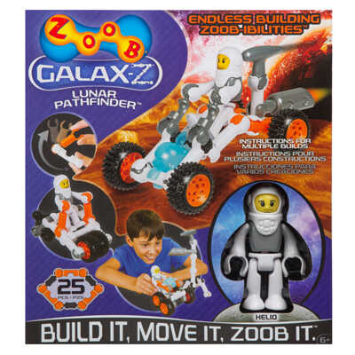 Конструктор ZOOB GALAX-Z ЛУНОХОД (LUNAR PATHFINDER), арт. 160210-3, производитель ZOOB (Зуб), ISBN 8-3-56880-006-0№ 3