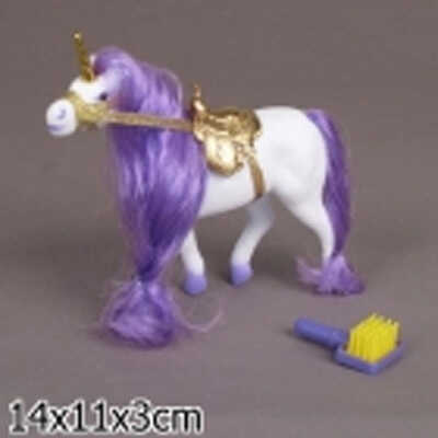 Единорог 13 см. с флокированным покрытием, в ассортименте, арт. 3351R, производитель Симбат, ISBN 467-0-00596-004-1№ 1
