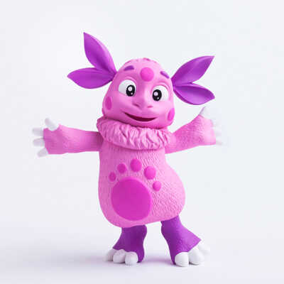 Веселый Лунтик - &quot;Лунтик и его друзья&quot;, производитель PROSTO toys, ISBN 461-2-73997-001-9№ 2