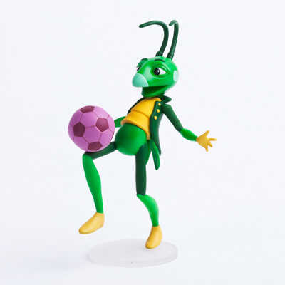 Кузя футболист - &quot;Лунтик и его друзья&quot;, производитель PROSTO toys, ISBN 461-2-73997-011-8№ 2