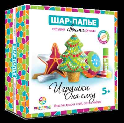 Шар-папье Набор Игрушки на елку, производитель ШАР-ПАПЬЕ, ISBN 462-0-76781-125-9№ 1
