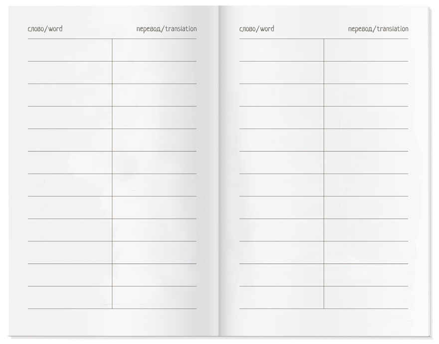 Тетрадь для записи иностранных слов с клапанами. (Жираф), арт.25090, производитель Айрис-пресс , ISBN 465-0-38821-103-9, № 3