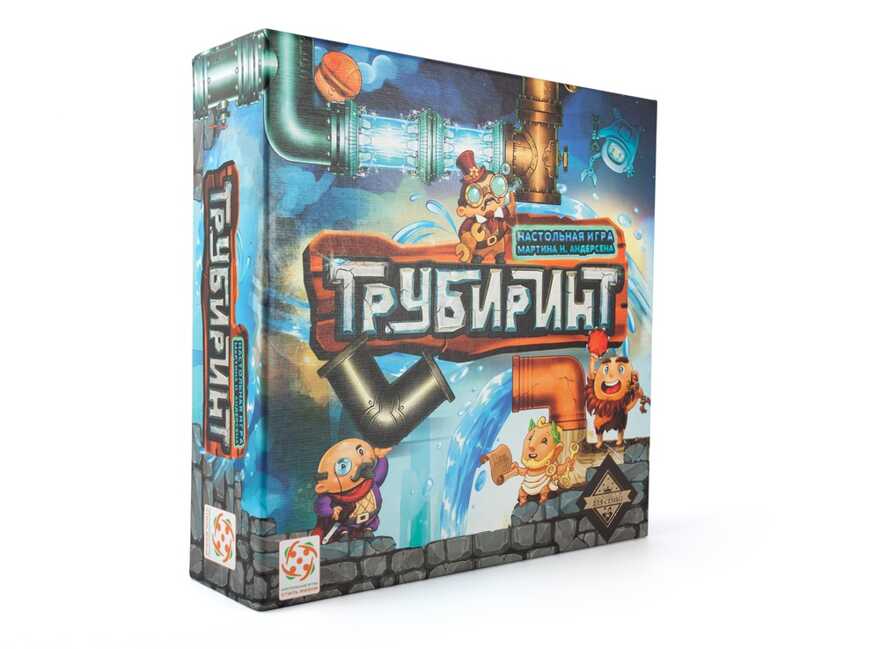 Настольная игра Трубиринт, арт. УТ100002595, производитель Стиль Жизни, ISBN 465-0-00032-087-3, № 1