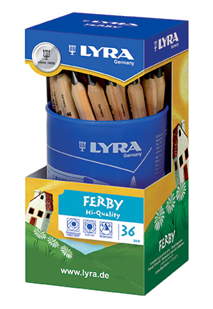 Lyra Чернографитный карандаш HB, арт. L1813360, производитель FILA S.p.A. (Фила), ISBN 408-4-90047-069-5, № 2