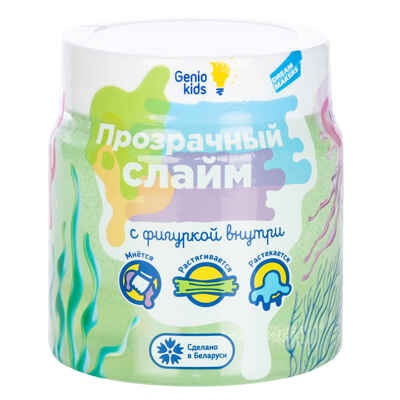Игрушка Мялка-жмялка, прозрачная с фигуркой, арт. SLI34, производитель Dream Makers (Дрим Мейкерс), ISBN 481-4-72301-330-0 № 2