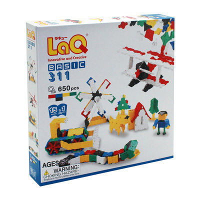 LAQ BASIC 311 Конструктор, 650 деталей, производитель LAQ, ISBN 495-2-90700-194-8, № 1