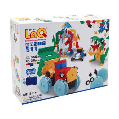 LAQ BASIC 511 Конструктор, 680 деталей, производитель LAQ, ISBN 495-2-90700-195-5№ 1
