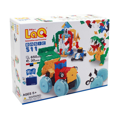 LAQ BASIC 511 Конструктор, 680 деталей, производитель LAQ, ISBN 495-2-90700-195-5, № 1