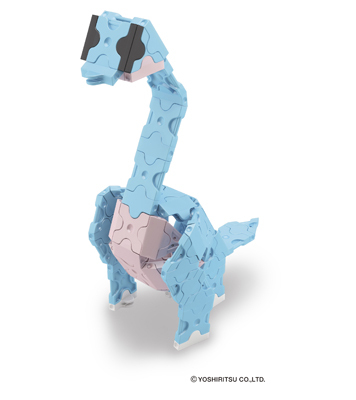 LAQ DINOSAUR WORLD MINI BRACHIOSAURUS Конструктор, 88 деталей, производитель LAQ, ISBN 495-2-90700-180-1, № 1