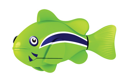 РобоРыбка Клоун (зеленая), арт. 2501-1, производитель RoboFish, ISBN 84-5-21800-488-0, № 1