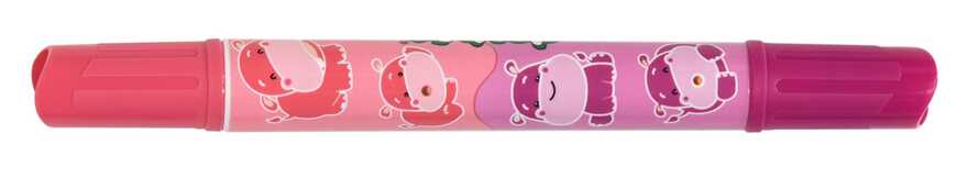 Фломастеры утолщенные классические 24 цвета круглый корпус суперсмываемые, арт. ФТДКМ24, производитель ФАРМ, ISBN 460-2-72315-757-1, № 5