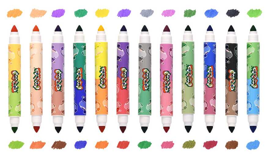 Фломастеры утолщенные классические 24 цвета круглый корпус суперсмываемые, арт. ФТДКМ24, производитель ФАРМ, ISBN 460-2-72315-757-1, № 7