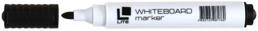 Маркер для белых досок LITE 3 мм черный круглый, арт. WRL01K, производитель LITE, ISBN 460-2-72308-176-0, № 3