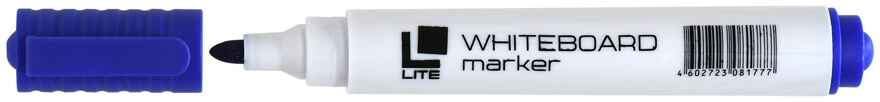 Маркер для белых досок LITE 3 мм синий круглый, арт. WRL01B, производитель LITE, ISBN 460-2-72308-177-7, № 3