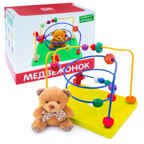 Лабиринт с игрушкой Медвежонок, арт. РДИ-Д1025а, производитель АНДАНТЕ, ISBN 466-5-27282-784-5, № 1