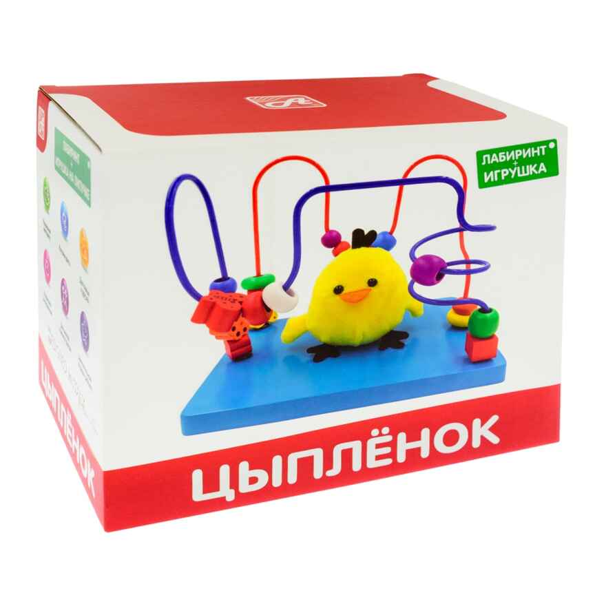 Лабиринт с игрушкой Цыпленок, арт. РДИ-Д1028а, производитель АНДАНТЕ, ISBN 466-5-27282-787-6, № 4