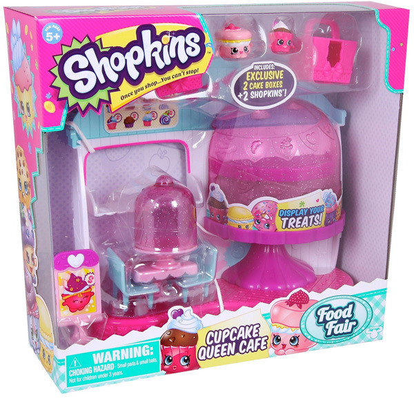Игровой набор Кафе Shopkins Королева кексов, арт. 56081, производитель Moose (Мауз), ISBN 063-0-99656-081-5, № 1