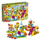 LEGO Duplo 10840 Большой парк аттракционов, производитель LEGO (ЛЕГО), ISBN 570-2-01586-997-3, № 1