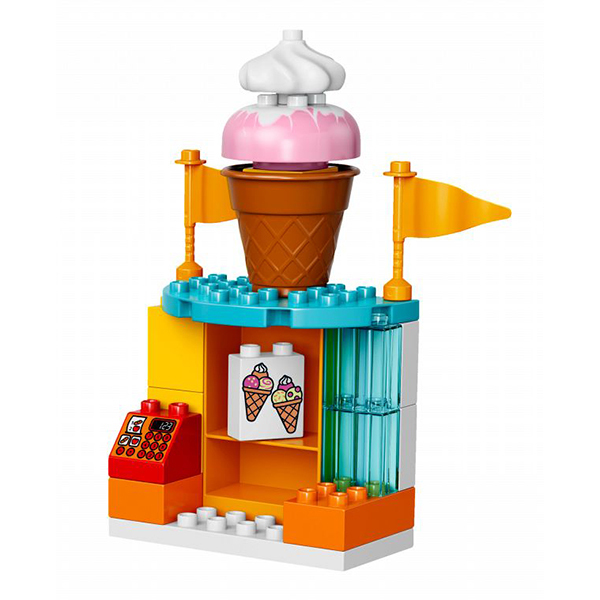 LEGO Duplo 10840 Большой парк аттракционов, производитель LEGO (ЛЕГО), ISBN 570-2-01586-997-3, № 6
