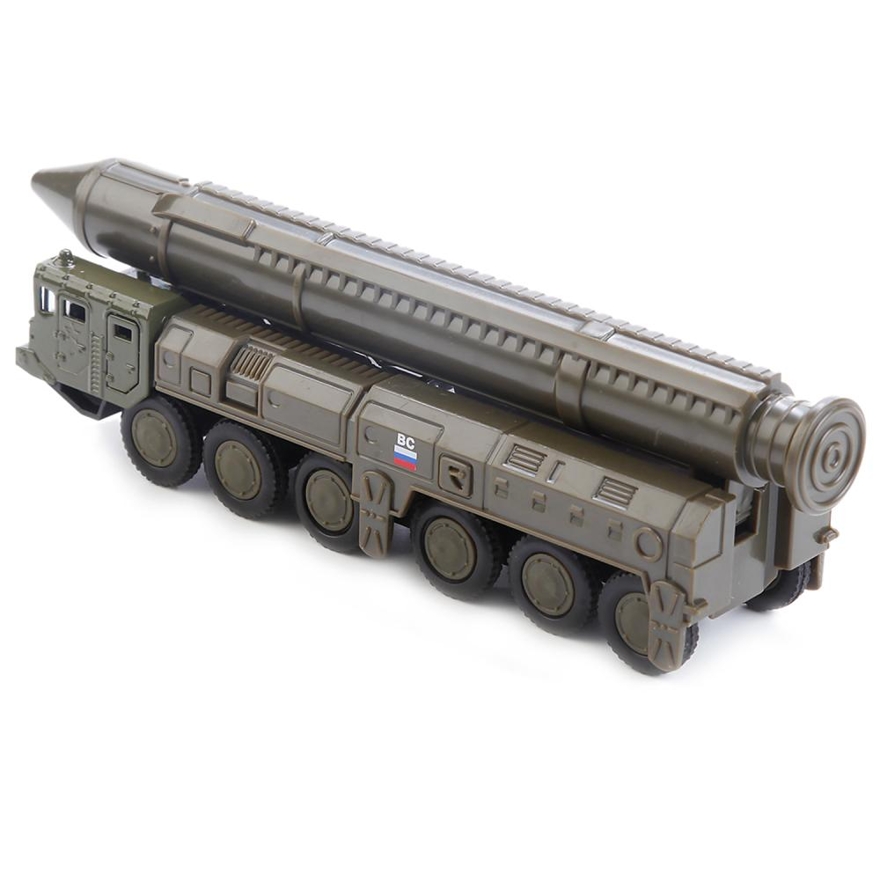 Модель металлическая Технопарк РСЗО ТОПОЛЬ, арт. SB-16-20-G-WB, производитель Симбат, ISBN 469-0-59010-179-7, № 2