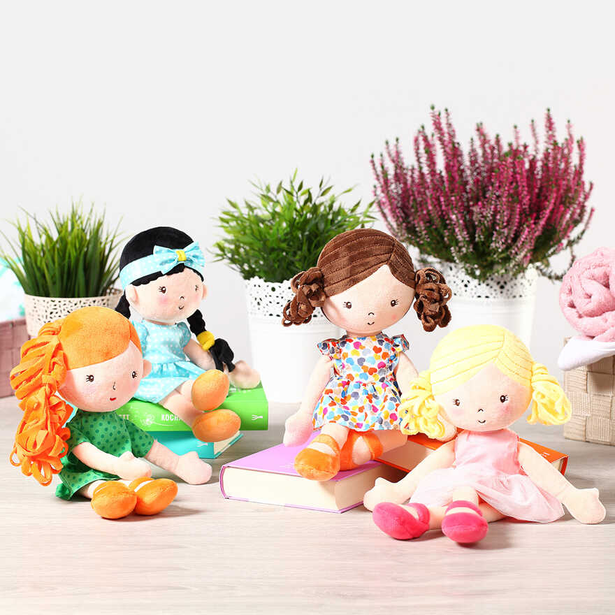 Кукла мягкая Hanna Арт.1096, производитель Babyono, ISBN 590-1-43541-249-7, № 6