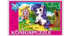 Konigspuzzle. Пазлы 30 элементов. Пони, арт. Пк30-5769, производитель Konigspuzzle (Кёнигспазл), ISBN 466-5-30315-769-9, № 1