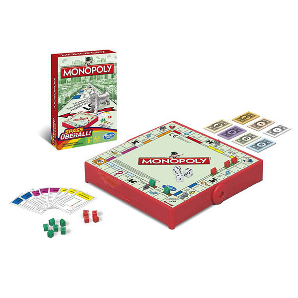 Настольная игра &quot;Монополия&quot;-дорожная версия,(Hasbro), арт. B1002, производитель Hasbro (Хасбро), ISBN 501-0-99489-002-5, № 1