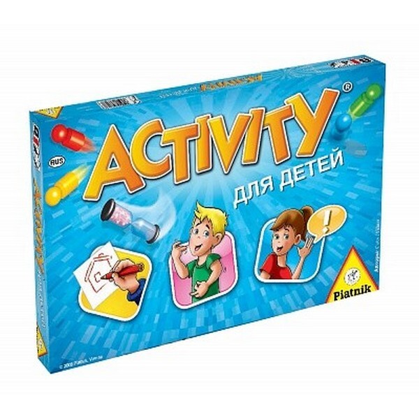 Activity для детей (издание 2015г.), арт. 793646, производитель Piatnik (Пятник), ISBN 900-1-89079-364-6, № 1