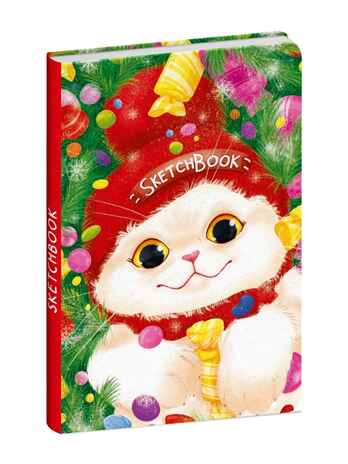 Скетчбук. Новогодний котик, производитель Проф-Пресс , ISBN 467-0-15901-254-2№ 1