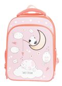 Рюкзак Schoolformat Cat in clouds, модель ERGONOMIC 2А4K, жесткий каркас, двухсекционный, 17 л, для девочек, арт. РЮКЖК2А4К-КИК, производитель ФАРМ, ISBN 460-2-72314-872-2, № 1