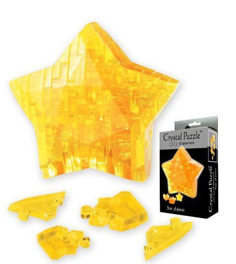 3D Головоломка Звезда, арт. 90008, производитель Jeruel Industrial Company Ltd, ISBN 489-3-71890-008-5, № 2