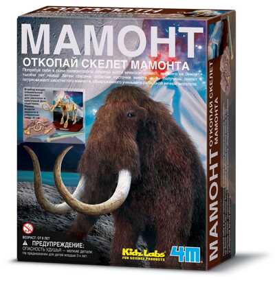 Скелет Мамонта, арт. 00-03236, производитель BUMBARAM (БУМБАРАМ), ISBN 200-9-46936-321-1№ 1