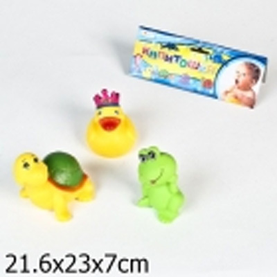 Игрушка для купания Играем вместе Животные арт.103HX31, производитель Симбат, ISBN 469-0-38301-135-7, № 1